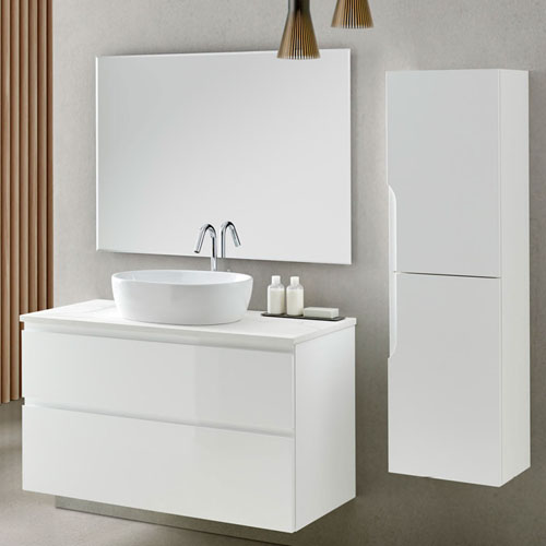 Bathroom Wall Cabinet with Side Cabinet VT-C-020