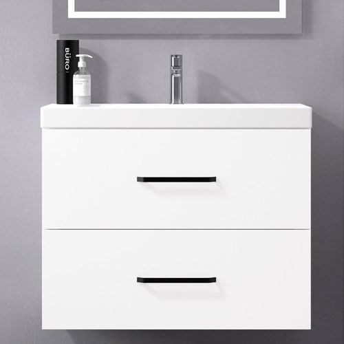 Hot Selling Wall Mounted Mdf Veneer Bathroom Vanities Cabinets VT-C-022