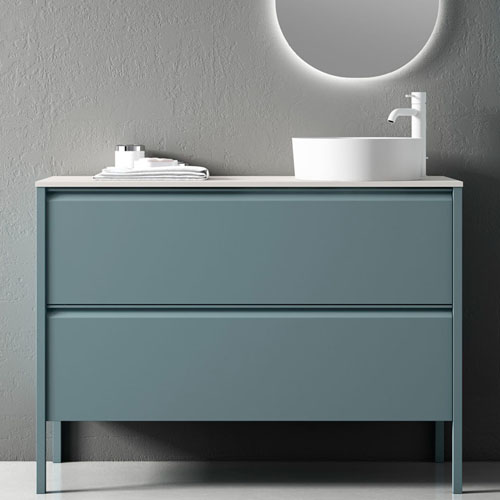 Antique Bathroom Vanity Units with Sink VT-C-036