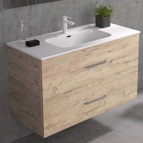 Wholesale Bathroom Vanity with Corian Sinks VT-C-048