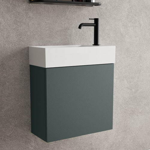Cloakroom Vanity Unit & Basin VT-C-058
