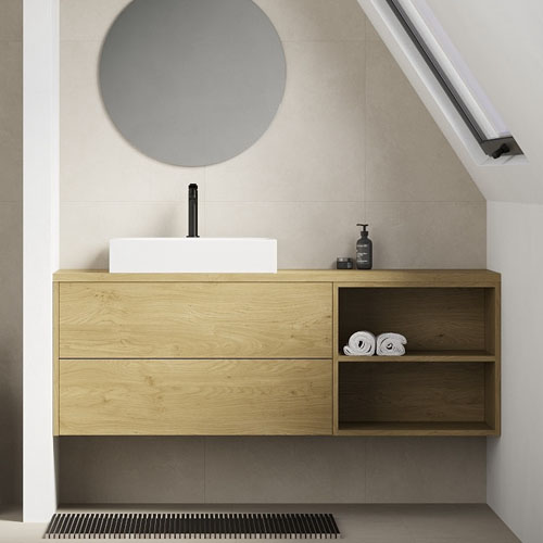 Cheap New Design Wall Hung Bathroom Vanity VT-C-063