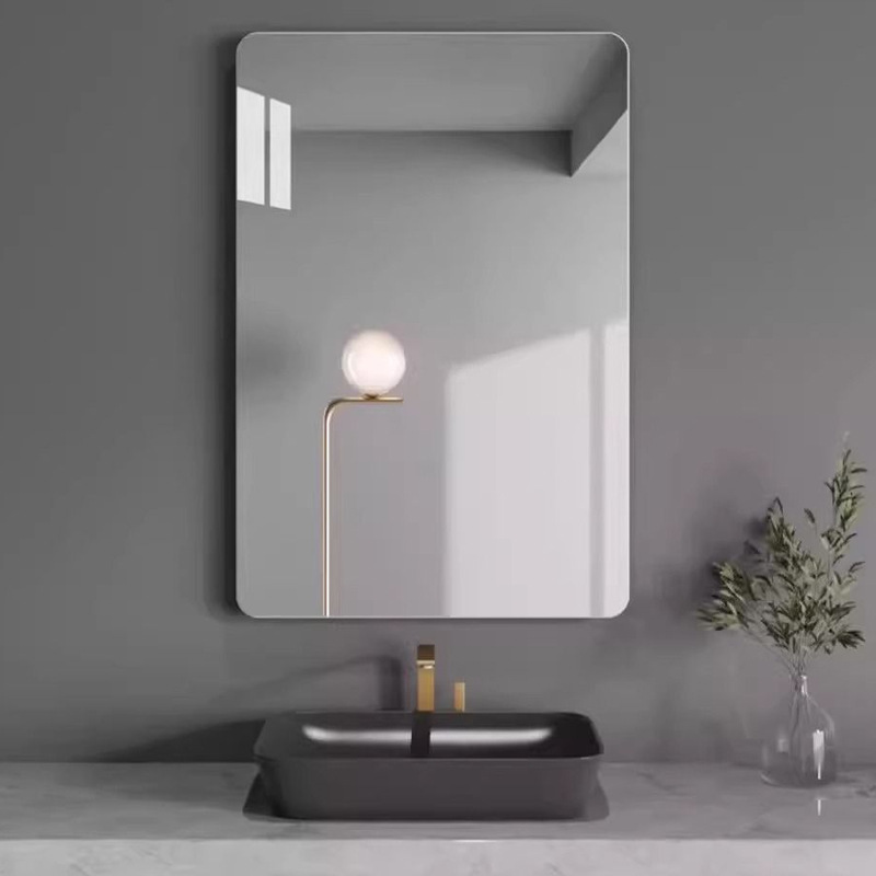 Rectangular floating mirror for bathroom cabinet RT-01 