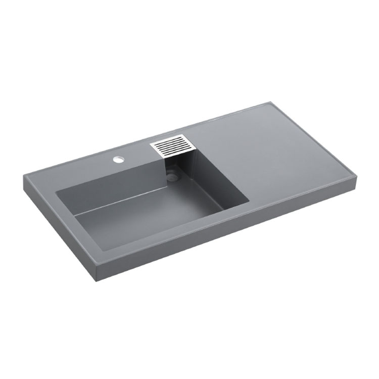 Premium Solid Surface Cabinet Bathroom Sink
