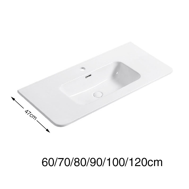 Integrated Ceramic Sink Countertop 